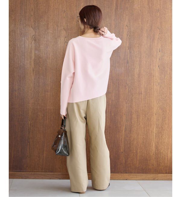 IENA「《追加予約》ファインコットンスムースプルオーバー」|ニット・セーター|