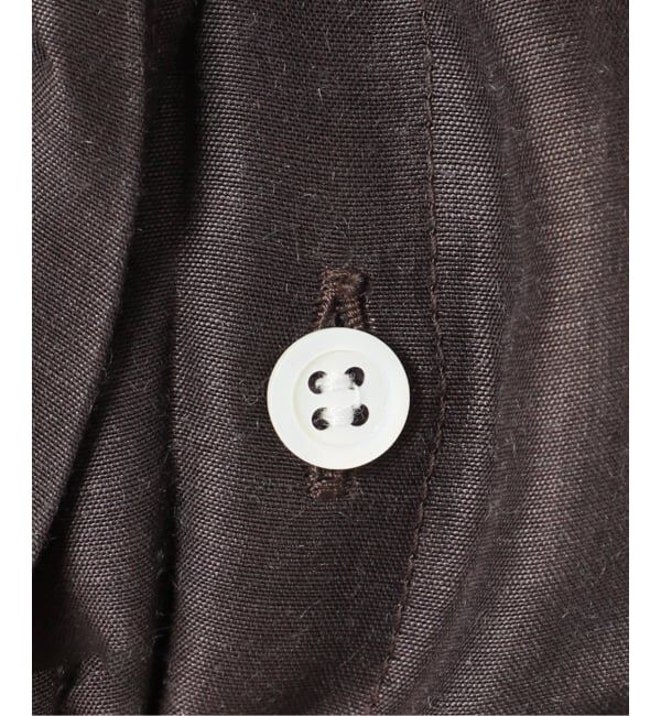 IENA「《WEB限定/追加2予約》ラミーリヨセルノーカラーブラウス」|シャツ・ブラウス|