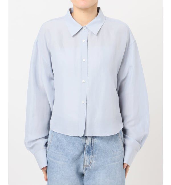 IENA「《WEB限定/追加3予約》ラミーリヨセルショートシャツ」|シャツ・ブラウス|