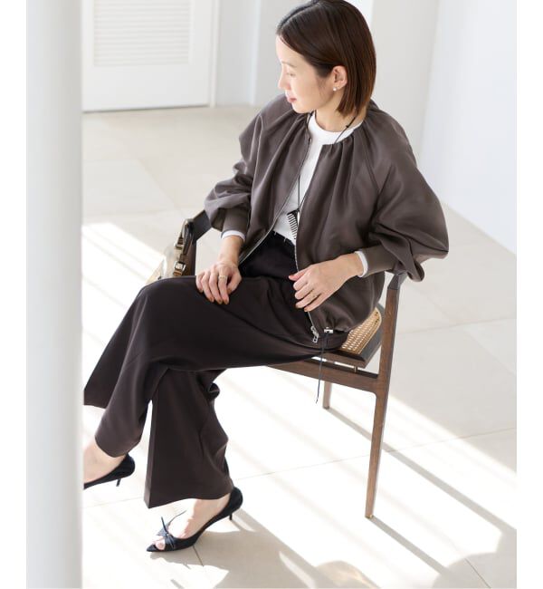 IENA「《一部カラーWEB限定/追加2予約》ウォッシャブル シアーノーカラーブルゾン」|その他|