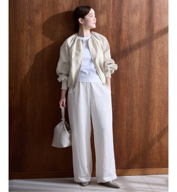 IENA「《一部カラーWEB限定/追加2予約》ウォッシャブル シアーノーカラーブルゾン」|その他|