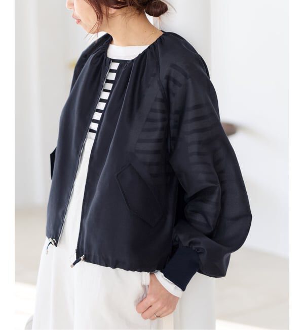 IENA「《一部カラーWEB限定/追加2予約》ウォッシャブル シアーノーカラーブルゾン」|その他|