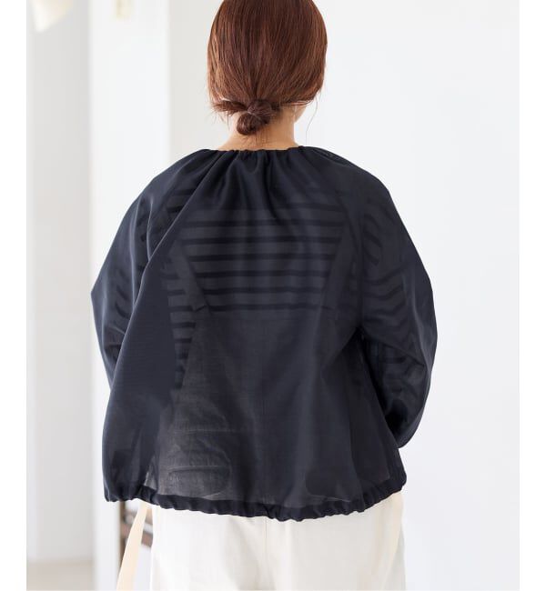 IENA「《一部カラーWEB限定/追加2予約》ウォッシャブル シアーノーカラーブルゾン」|その他|