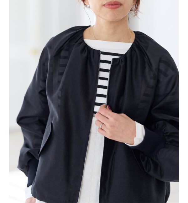 IENA「《一部カラーWEB限定/追加2予約》ウォッシャブル シアーノーカラーブルゾン」|その他|