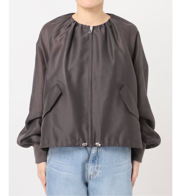 IENA「《一部カラーWEB限定/追加2予約》ウォッシャブル シアーノーカラーブルゾン」|その他|