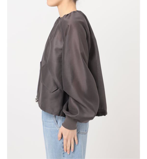 IENA「《一部カラーWEB限定/追加2予約》ウォッシャブル シアーノーカラーブルゾン」|その他|