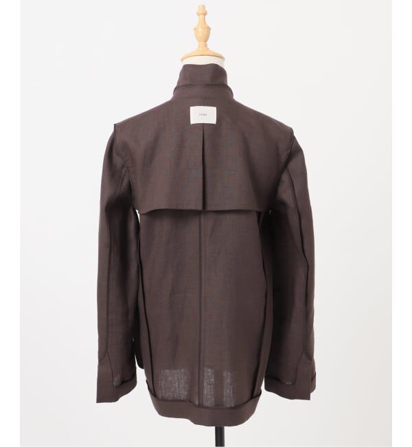 IENA「《予約》ウォッシャブル リネンミックス テーラードジャケット」|テーラードジャケット|