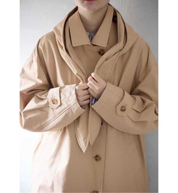 IENA「《予約》撥水ステンカラーコート」|ステンカラーコート|