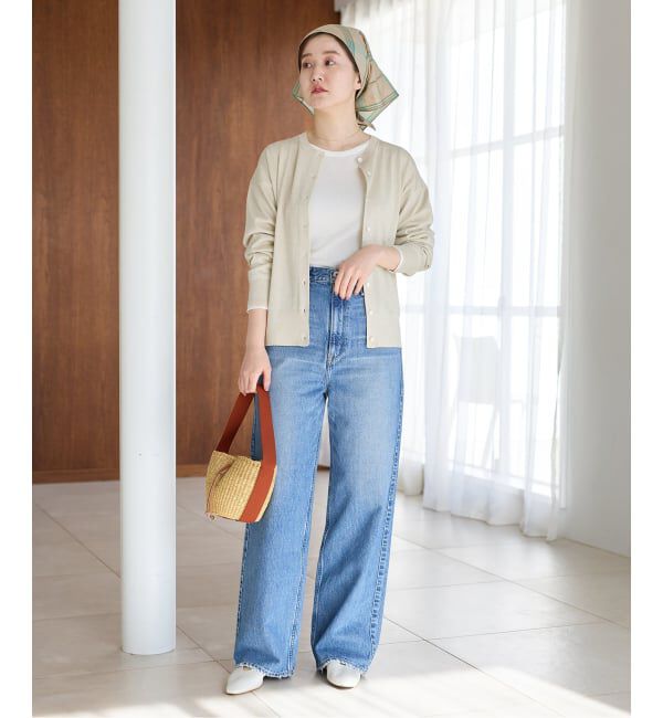 IENA「《追加2予約》LEVITAロングスリーブカーディガン」|カーディガン|