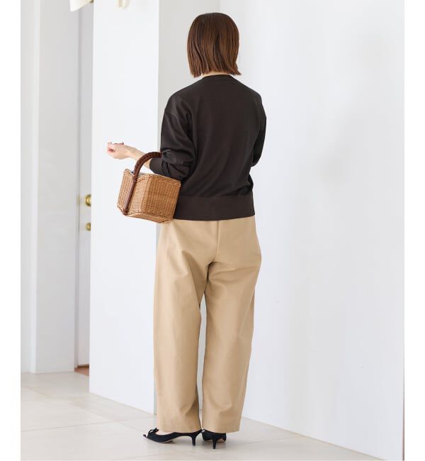 IENA「《追加2予約》LEVITAロングスリーブカーディガン」|カーディガン|