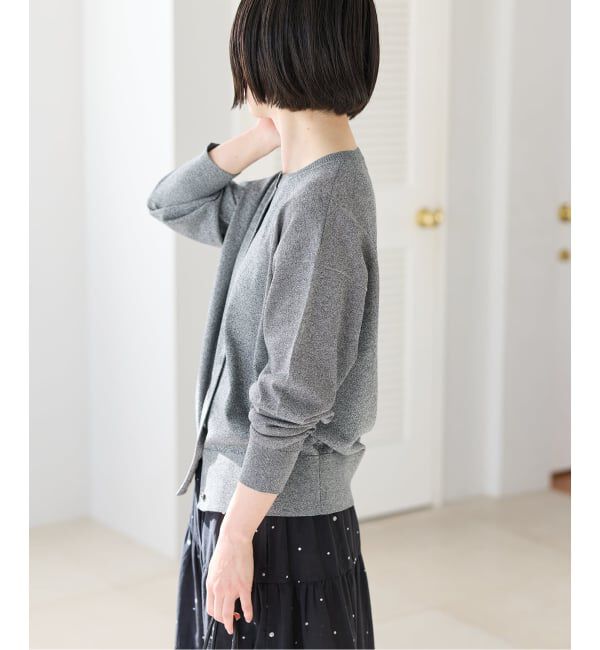 IENA「《追加2予約》LEVITAロングスリーブカーディガン」|カーディガン|