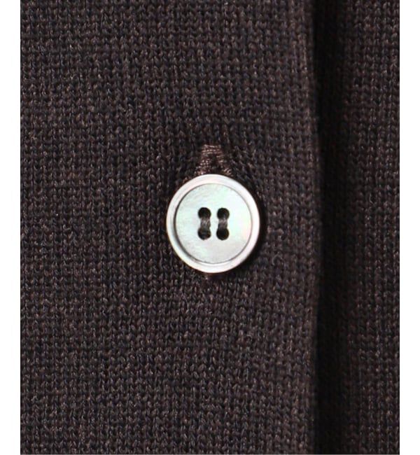 IENA「《追加2予約》LEVITAロングスリーブカーディガン」|カーディガン|