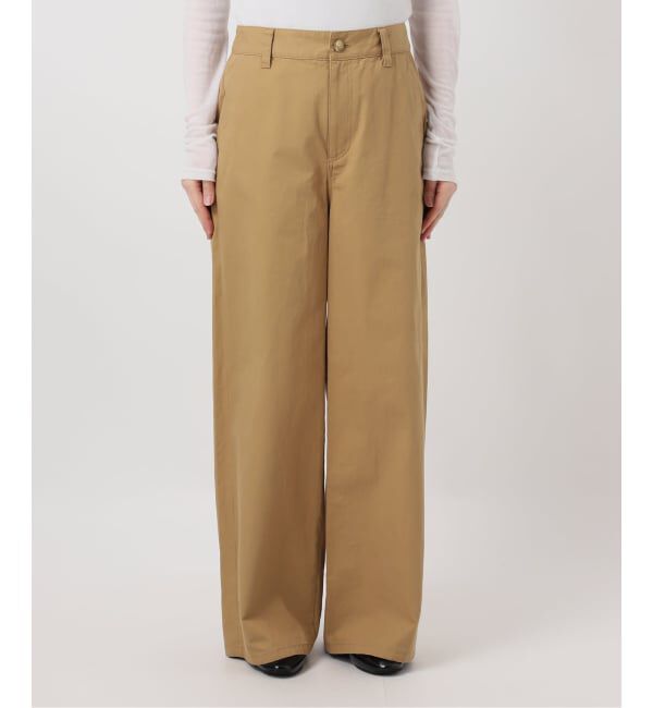 IENA「《予約》コットンキャンバスバックイージーパンツ」|その他|