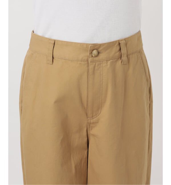 IENA「《予約》コットンキャンバスバックイージーパンツ」|その他|