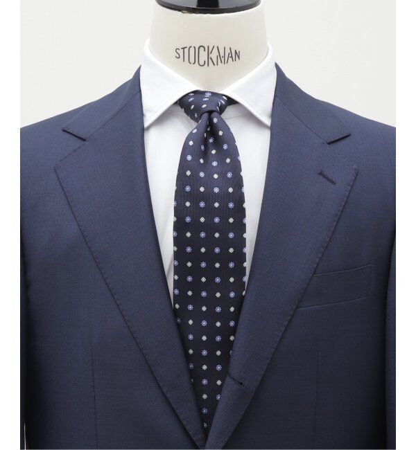 EDIFICE「AX フラワーコモンタイ」|ネクタイ・蝶ネクタイ|ネイビー