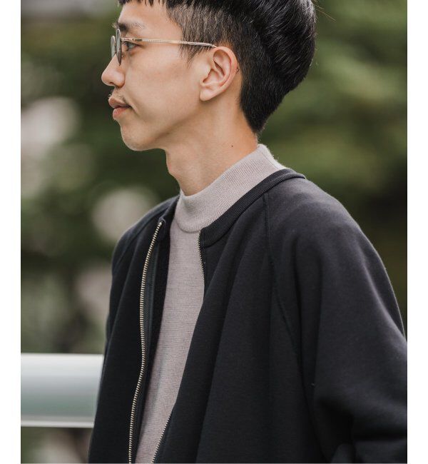 EDIFICE「【LOOPWHEELER for LOWERCASE】ライトツリウラケ ZIPカーディガン」|カーディガン|