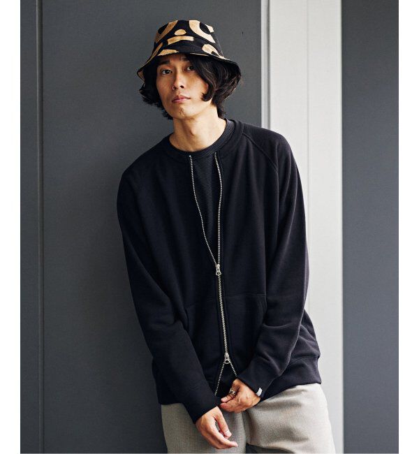 EDIFICE「【LOOPWHEELER for LOWERCASE】ライトツリウラケ ZIPカーディガン」|カーディガン|