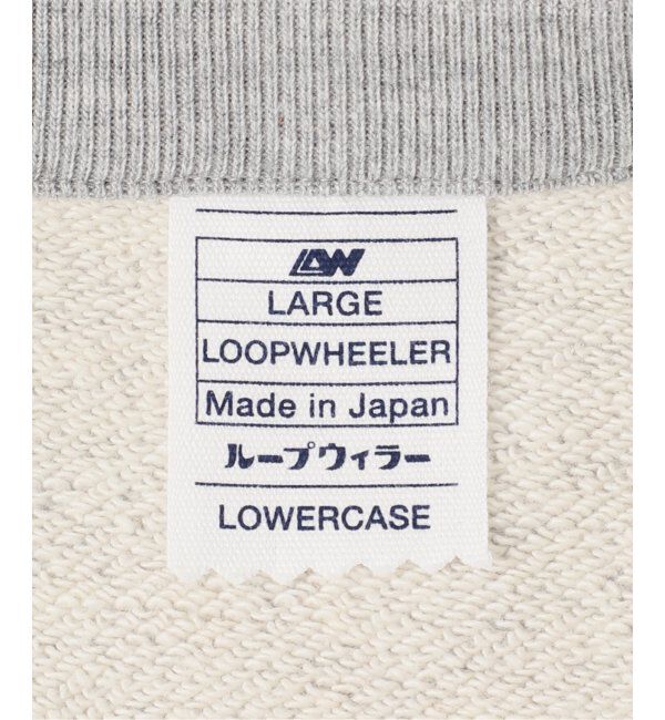 EDIFICE「【LOOPWHEELER for LOWERCASE】ライトツリウラケ ZIPカーディガン」|カーディガン|