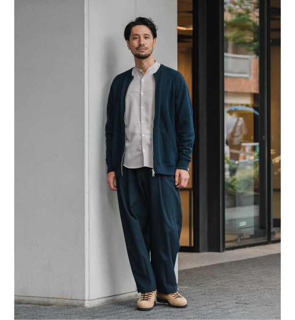 EDIFICE「【LOOPWHEELER for LOWERCASE】ライトツリウラケ ZIPカーディガン」|カーディガン|