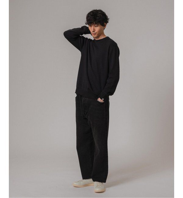EDIFICE「【LOOPWHEELER for LOWERCASE】ライトツリウラケ ルーズフィットスウェット」|スウェット・ジャージ|