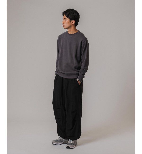 EDIFICE「【LOOPWHEELER for LOWERCASE】ライトツリウラケ ルーズフィットスウェット」|スウェット・ジャージ|