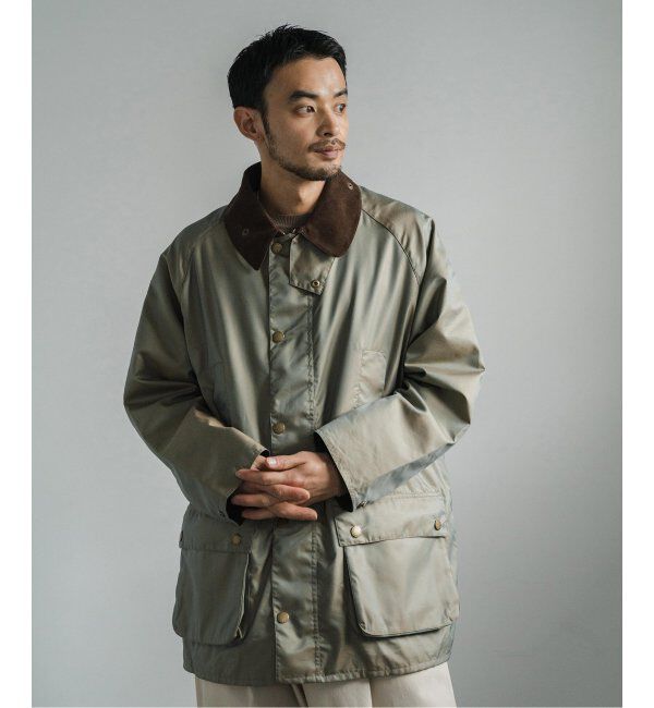 EDIFICE「Barbour for MARKAWARE & EDIFICE 別注 タマムシ BEDALE/ビデイル "SOLARO"」|その他|