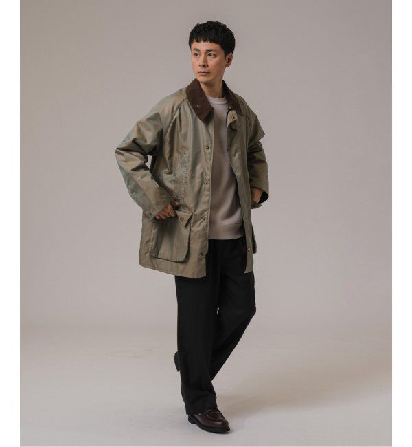 EDIFICE「Barbour for MARKAWARE & EDIFICE 別注 タマムシ BEDALE/ビデイル "SOLARO"」|その他|