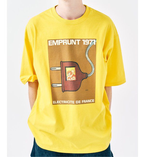 417 EDIFICE「SAVIGNAC サヴィニャック 別注 French Company プリントTシャツ 2」|Tシャツ・カットソー|