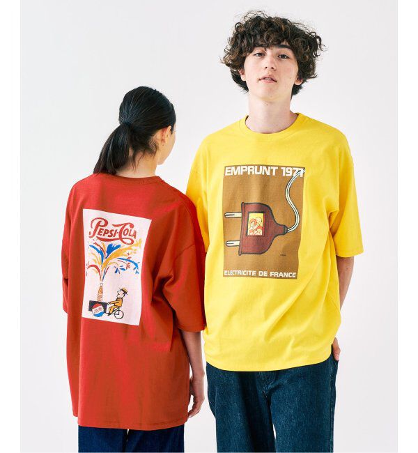 417 EDIFICE「SAVIGNAC サヴィニャック 別注 French Company プリントTシャツ 2」|Tシャツ・カットソー|