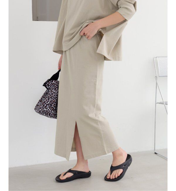 JOURNAL STANDARD relume「《追加2》MVSコットンタイトスカート」|スカート|グレーB