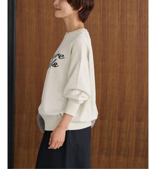 JOURNAL STANDARD relume「《追加2》コットンカシミヤロゴニット」|ニット・セーター|