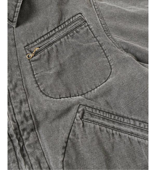 J.S.Homestead「J.S.Homestead / Stead ピグメントキャンバス ジップジャケット」|その他|