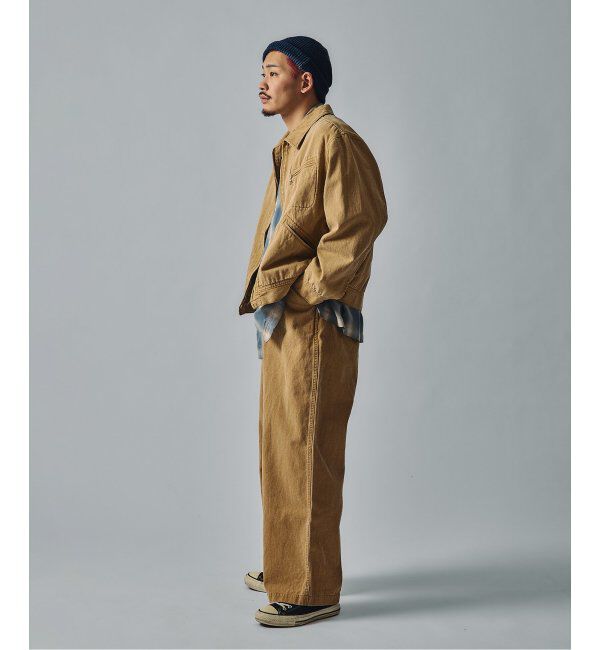 J.S.Homestead「J.S.Homestead / Stead ピグメントキャンバス ジップジャケット」|その他|