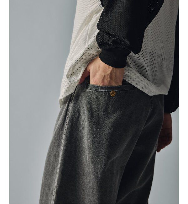 J.S.Homestead「J.S.Homestead / Stead ピグメントキャンバス フリスコパンツ」|その他|