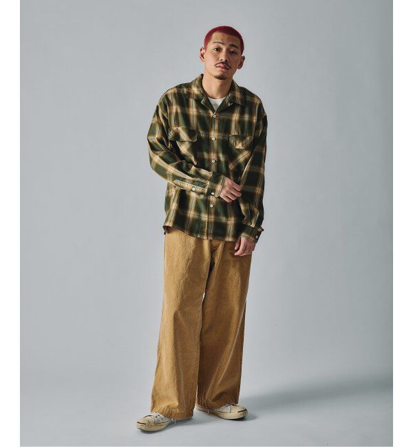 J.S.Homestead「J.S.Homestead / Stead ピグメントキャンバス フリスコパンツ」|その他|