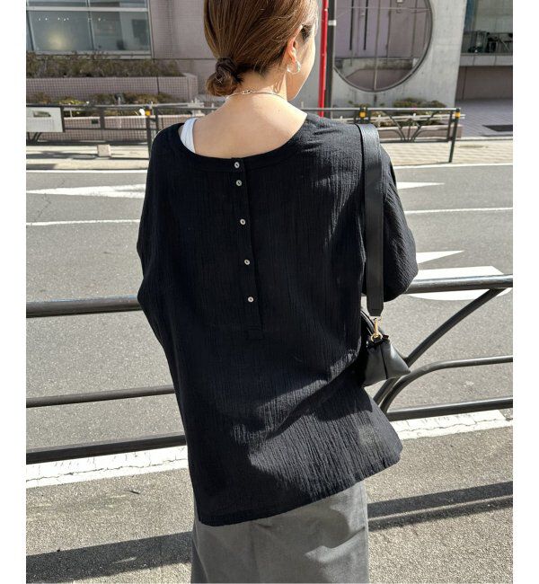 JOURNAL STANDARD「ソフトガーゼ2WAYビッグプルオーバー」|シャツ・ブラウス|