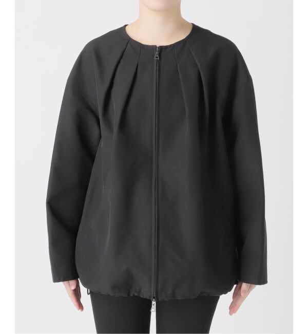 JOURNAL STANDARD「《予約》グログランノーカラーコクーンコート」|ノーカラーコート|