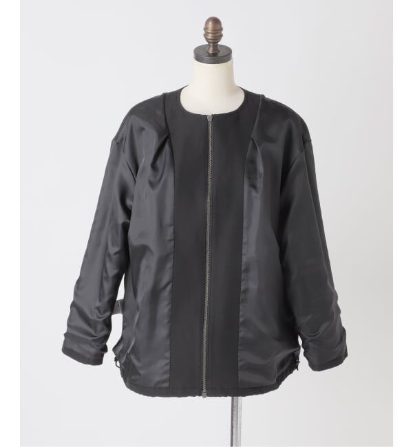 JOURNAL STANDARD「《予約》グログランノーカラーコクーンコート」|ノーカラーコート|