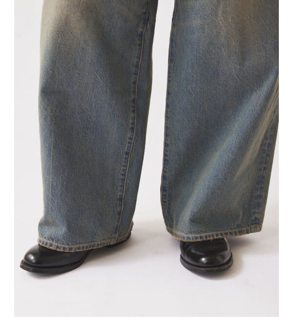 JOURNAL STANDARD relume「《予約》スモーキーデニム 11oz ワイド エンジニアド パンツ」|デニム|