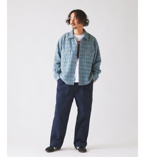 JOURNAL STANDARD relume「《予約》ファンシー ツィード CPO シャツブルゾン」|シャツ・ブラウス|