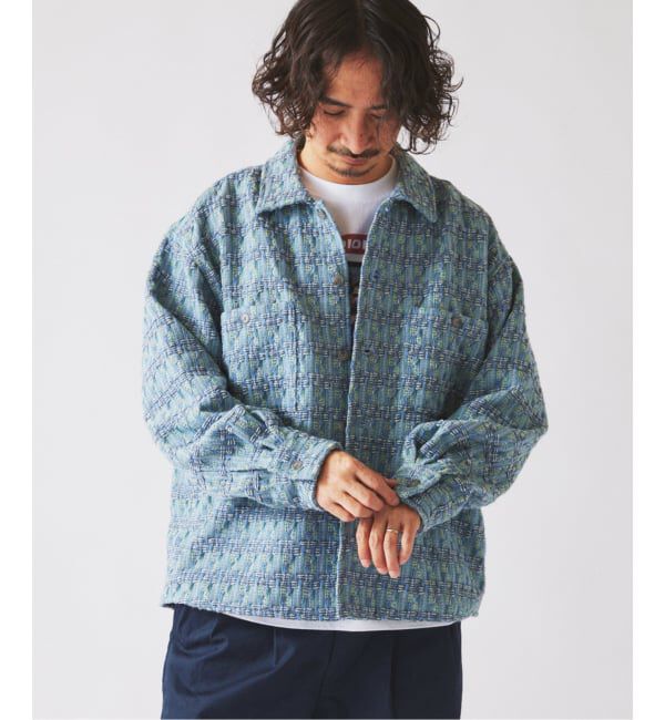 JOURNAL STANDARD relume「《予約》ファンシー ツィード CPO シャツブルゾン」|シャツ・ブラウス|