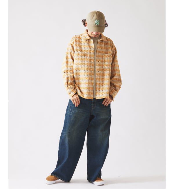 JOURNAL STANDARD relume「《予約》ファンシー ツィード CPO シャツブルゾン」|シャツ・ブラウス|