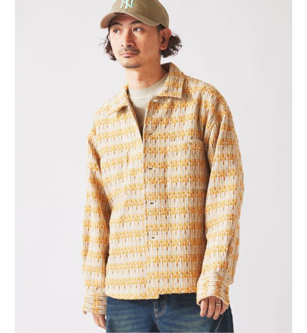 JOURNAL STANDARD relume「《予約》ファンシー ツィード CPO シャツブルゾン」|シャツ・ブラウス|