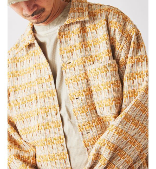 JOURNAL STANDARD relume「《予約》ファンシー ツィード CPO シャツブルゾン」|シャツ・ブラウス|