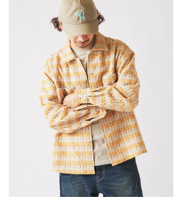 JOURNAL STANDARD relume「《予約》ファンシー ツィード CPO シャツブルゾン」|シャツ・ブラウス|