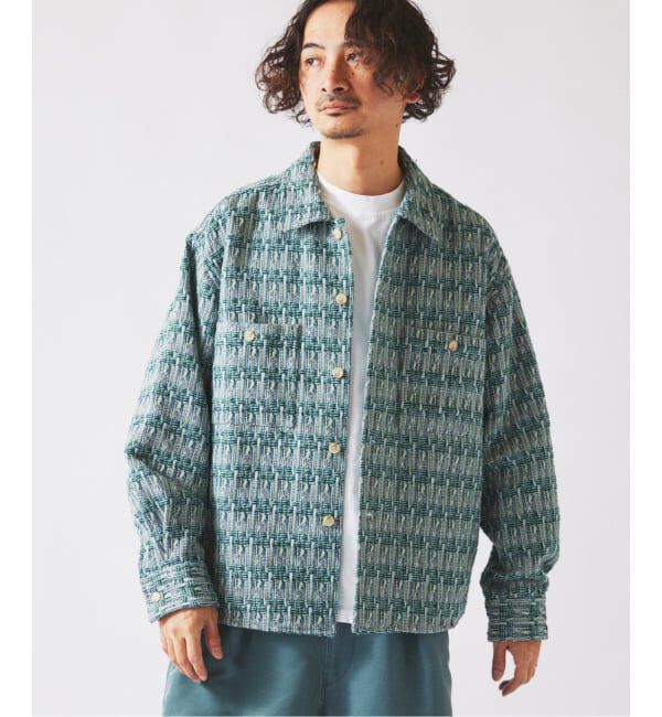 JOURNAL STANDARD relume「《予約》ファンシー ツィード CPO シャツブルゾン」|シャツ・ブラウス|
