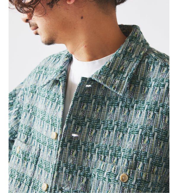 JOURNAL STANDARD relume「《予約》ファンシー ツィード CPO シャツブルゾン」|シャツ・ブラウス|