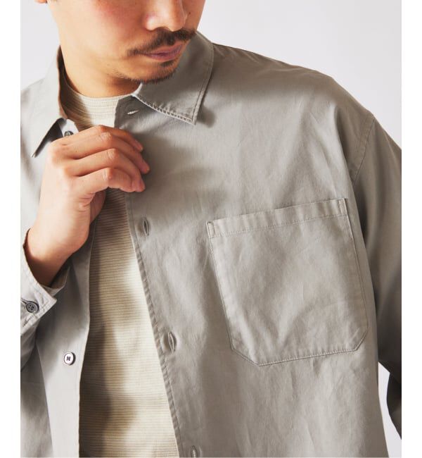 JOURNAL STANDARD relume「《予約》JAMES FABRIC / ジェームスファブリック ガーメントダイ シャツ」|シャツ・ブラウス|