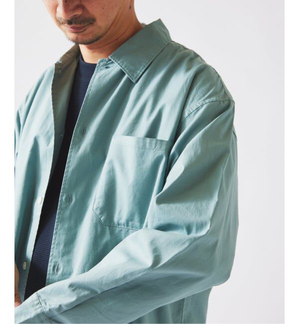 JOURNAL STANDARD relume「《予約》JAMES FABRIC / ジェームスファブリック ガーメントダイ シャツ」|シャツ・ブラウス|