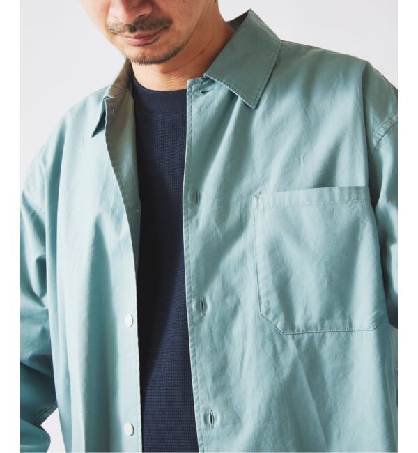 JOURNAL STANDARD relume「《予約》JAMES FABRIC / ジェームスファブリック ガーメントダイ シャツ」|シャツ・ブラウス|